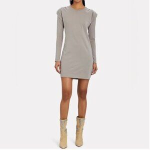 ST ROCHE ECHO STRUCTURED PADDED SHOULDER  LONG SLEEVED BODYCON DRESS - NWT